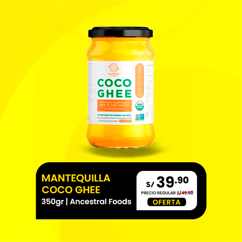 mantequilla coco ghee