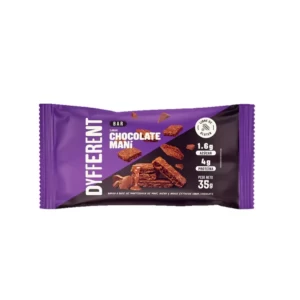 Barra Sabor Chocolate Mani 35gr Dyfferent