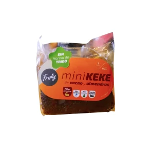 Mini Keke de Cacao y Almendra 90gr Fruty