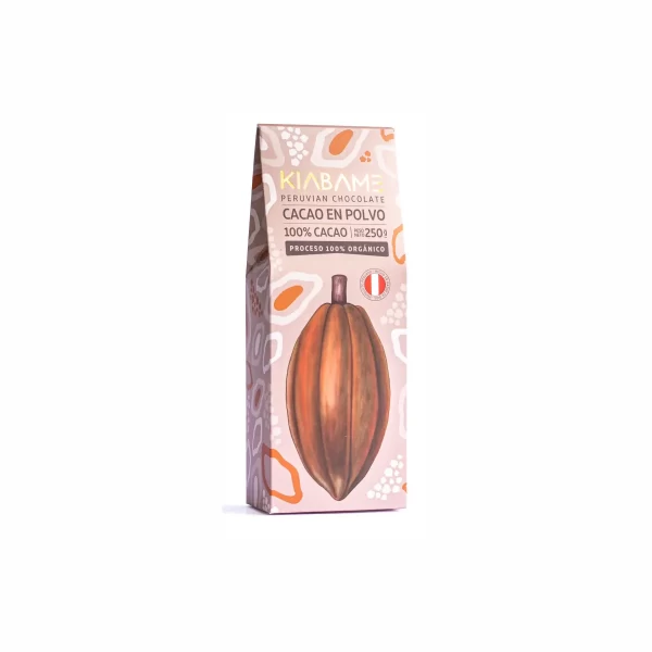 Polvo de cacao 250gr Kiabame