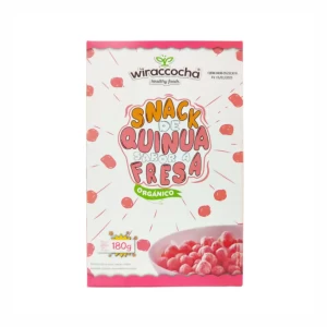 Snack quinua fresa 180gr Wiracocha (1)