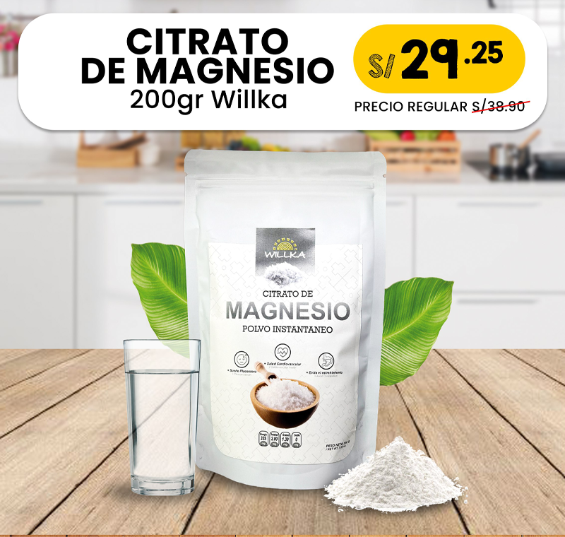 citrato de magnesio willka