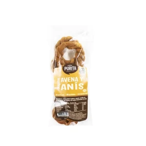 Rosquita Avena Anis 80gr La Purita - Imagen 1