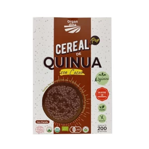 Cereal Pop de Quinua C/Cacao 120gr Organdina - Imagen 1