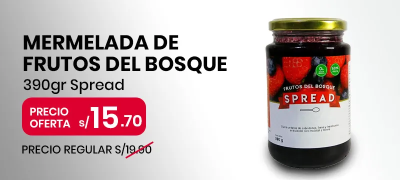 mermelada frutos del bosque